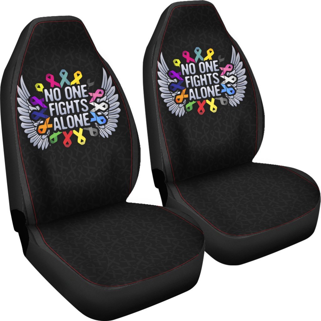 Cancer No One Fights Alone-Amaze Style™-Cancer No One Fights Alone-Vibe Cosy™