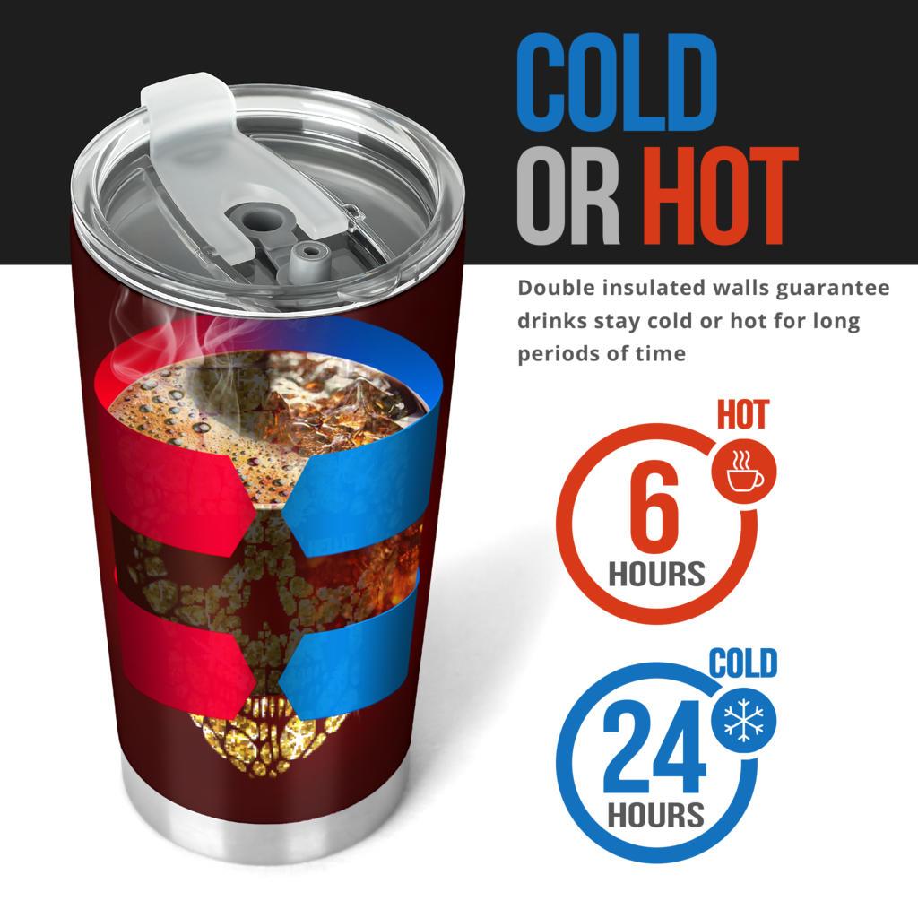 Teschio e Oro-Amaze Style™-Tumbler - Teschio e Oro-20oz Large-Vibe Cosy™