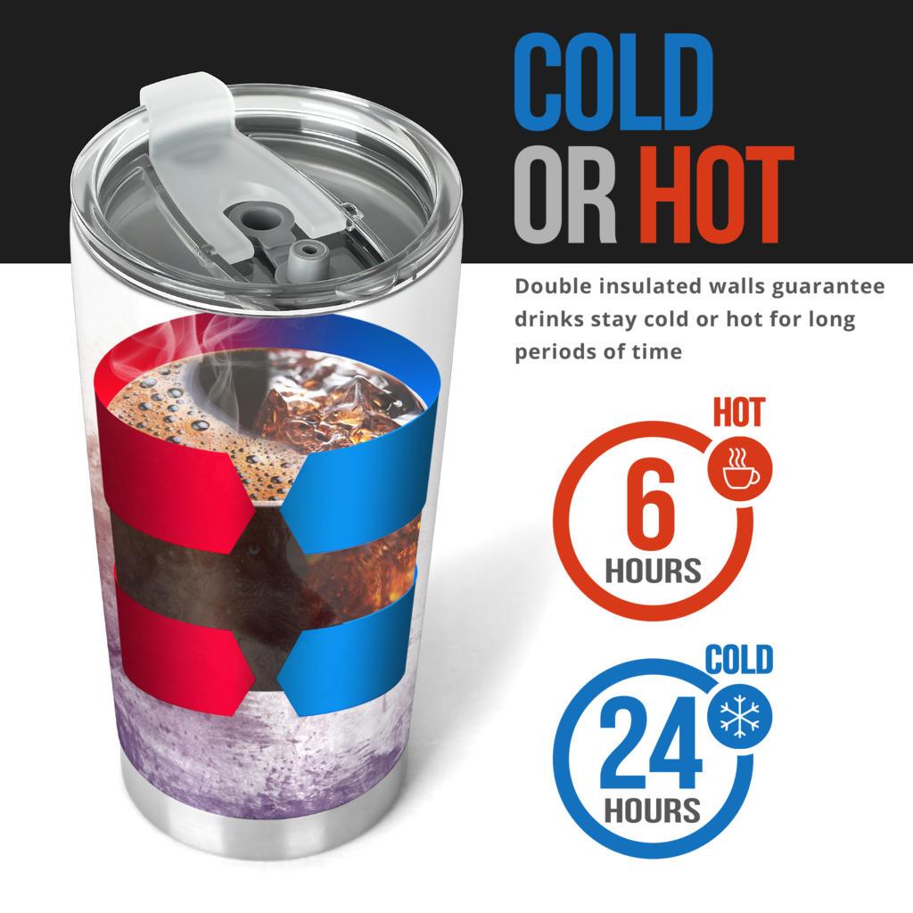 Wolf Tumbler-Amaze Style™-Tumbler - Wolf Tumbler-20oz Large-Vibe Cosy™