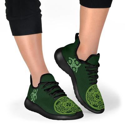 Tripple Luck St. Patrick's Day Mesh Knit Sneakers SU060302 - Amaze Style™-Shoes