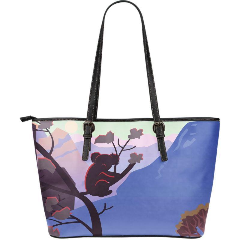 KOALA AUSTRALIA LARGE LEATHER TOTE BAG 02 C1 - Amaze Styleโข-LEATHER TOTES