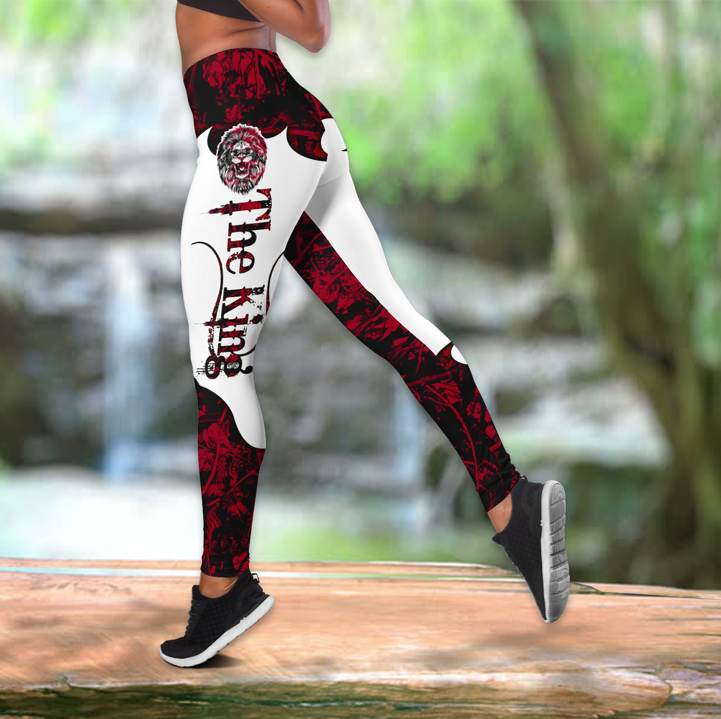 tattoos legging + hollow tank combo JJW21082001S