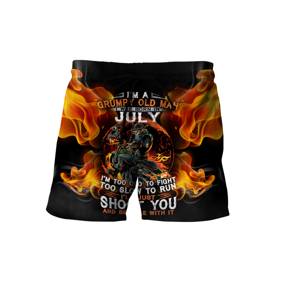 Old man with a gun MH2505201 - Amaze Style™-Apparel