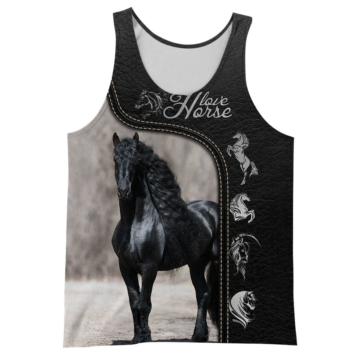 Love Horse 3D All Over Printed Shirts MP050401 - Amaze Style™-Apparel