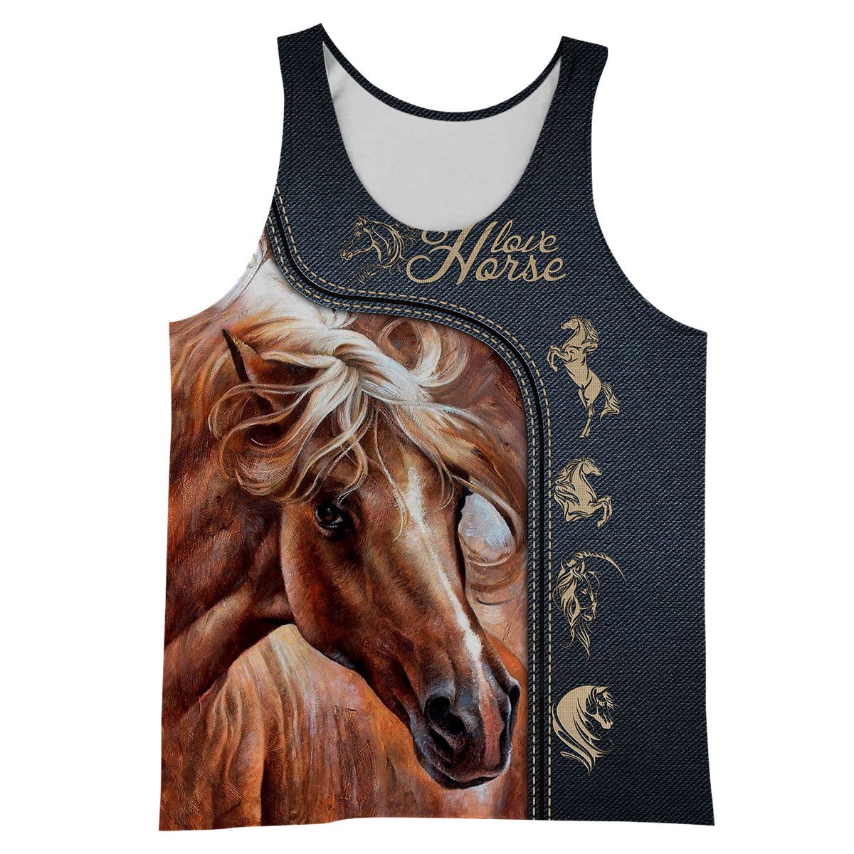 Love Horse 3D All Over Printed Shirts MP090402 - Amaze Style™-Apparel