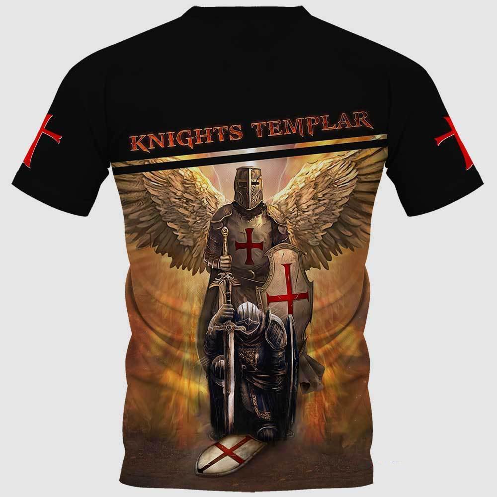 KNIGHT TEMPLAR 3D ALL OVER PRINTED SHIRTS MP935-Apparel-MP-Hoodie-S-Vibe Cosy™
