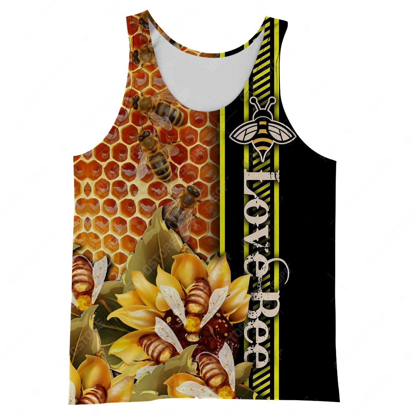 Beautiful Bee Art 3D All Over Printed Shirts For Men And Women MP947 - Amaze Style™-Apparel