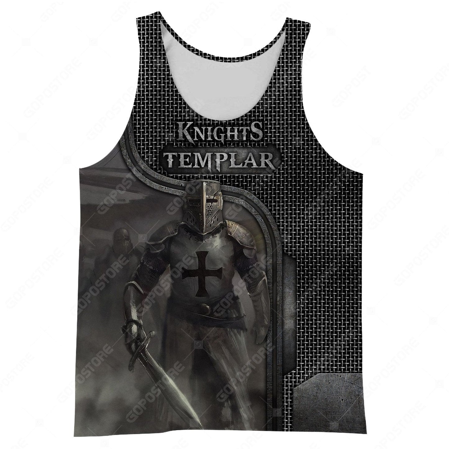 Knight Templar 3D All Over Printed Shirts MP9811 - Amaze Style™-Apparel