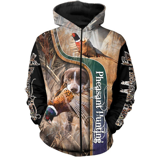 Pheasant Hunting 3D All Over Printed Shirts Hoodie For Men And Women MP992 - Amaze Style™-Apparel