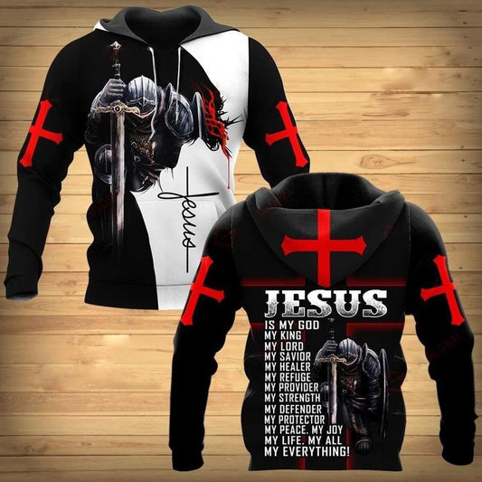3D All Over Printed Shirts For Men and Women- My God TA041614 - Amaze Style™-Apparel