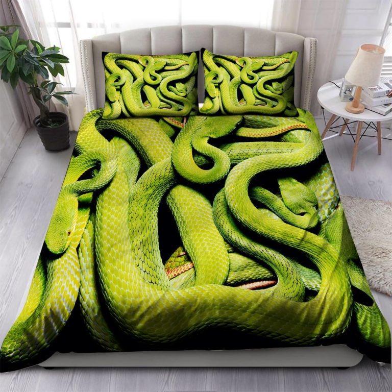 Green Tree Python Bedding Set Bedding Set TA0624204