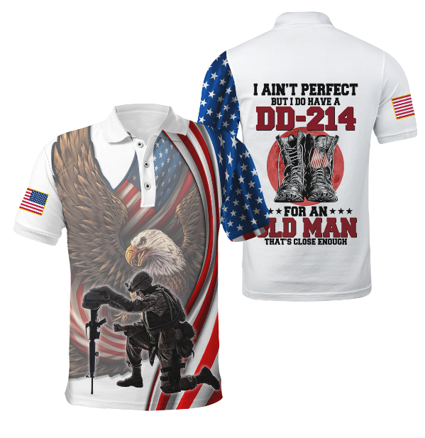 I Have A DD-214 US Veteran 3D All Over Printed Shirts DQB21102001