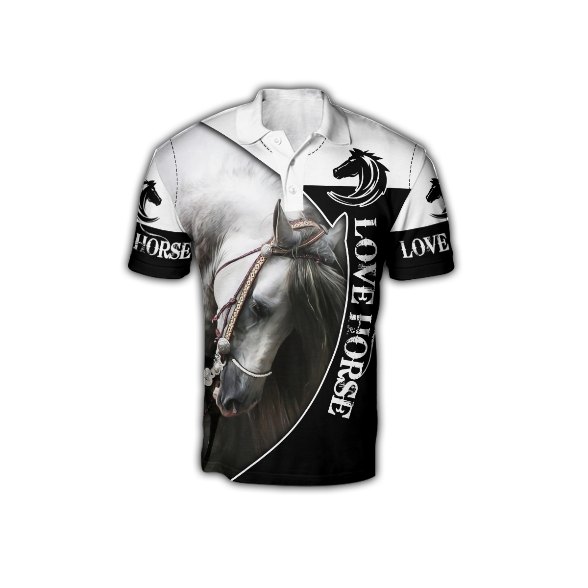 Love Beautiful Horse 3D All Over Printed Shirts MP030404