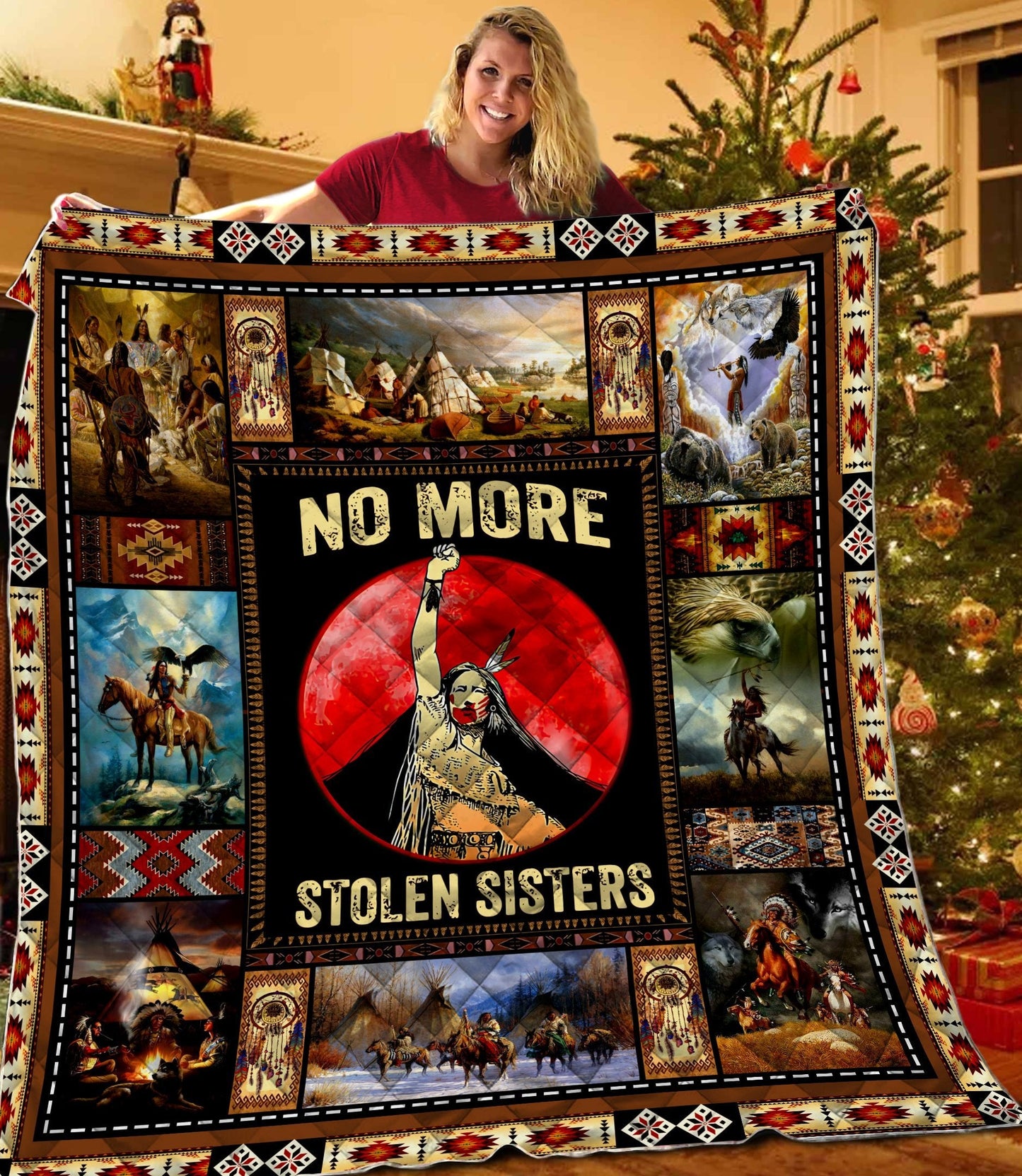 No More Stolen Sisters Quilt LAM20060804-LAM