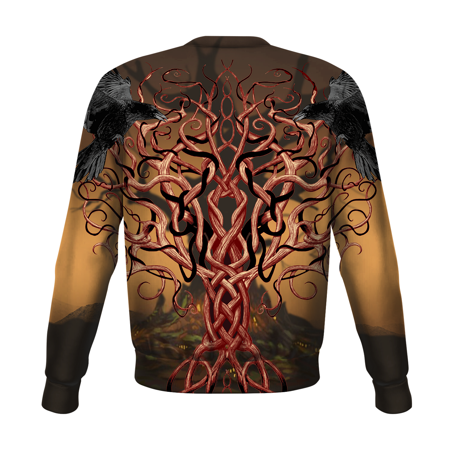 Viking Wolf All Over Printed