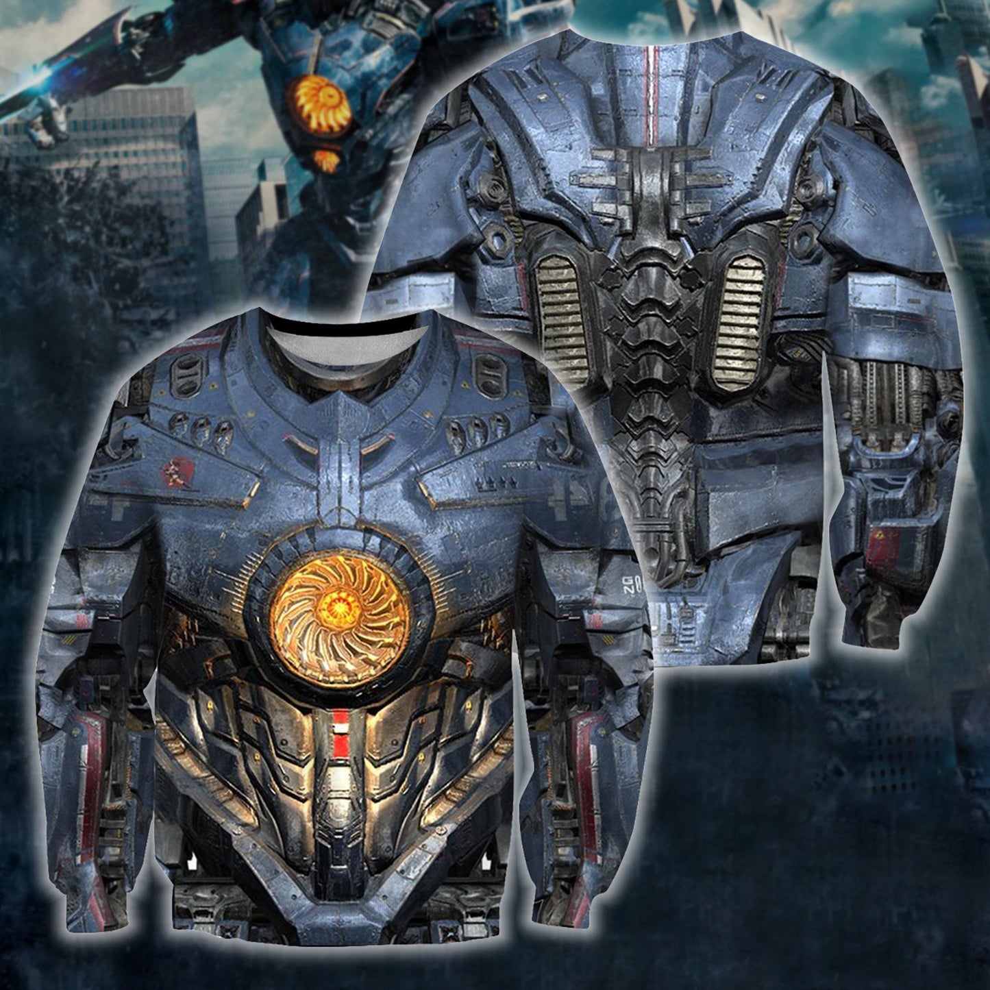 3D All Over Printed Pacific Rim Armor - Amaze Style™-Apparel
