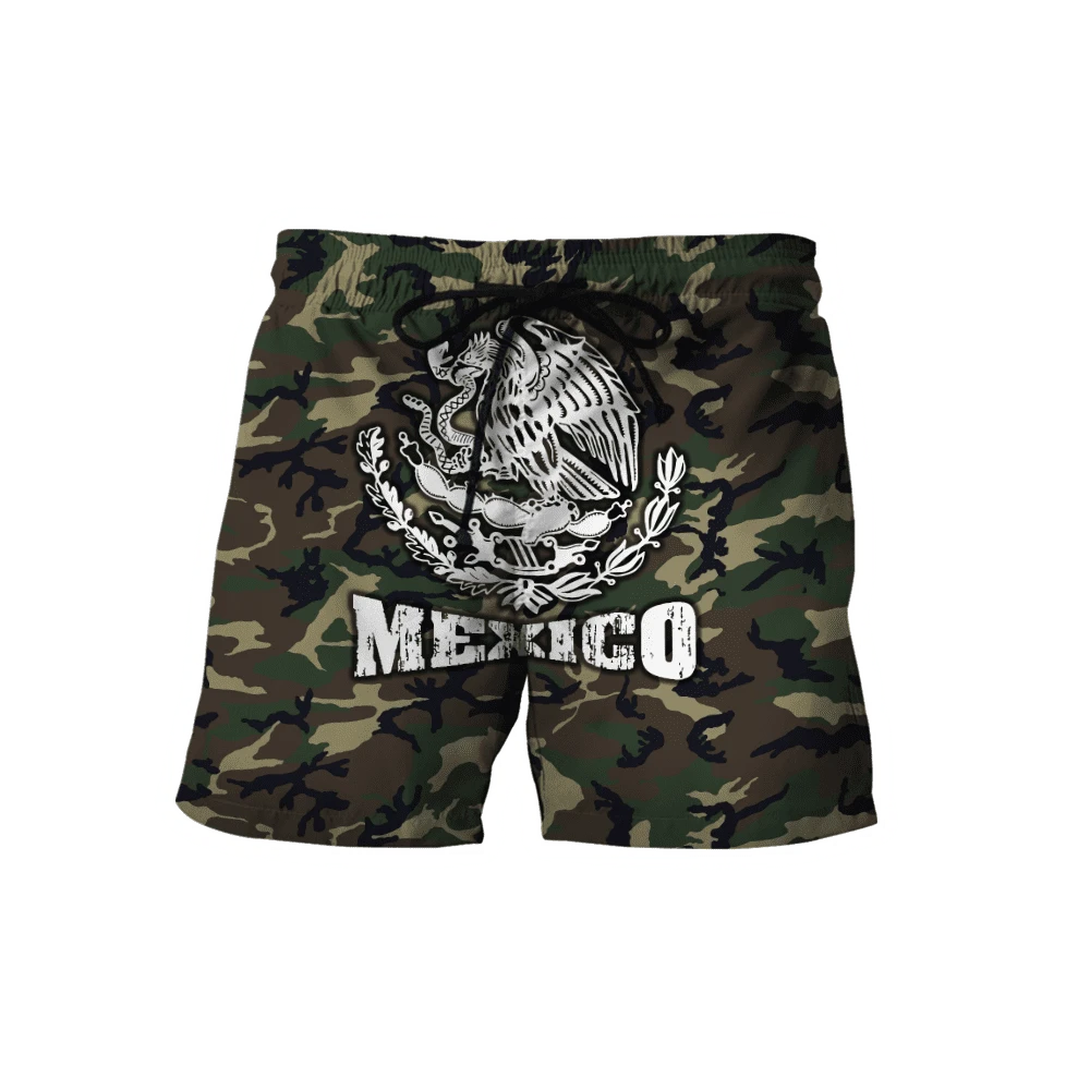 Mexico Combo T-shirt and Short 3D All Over Printed no1