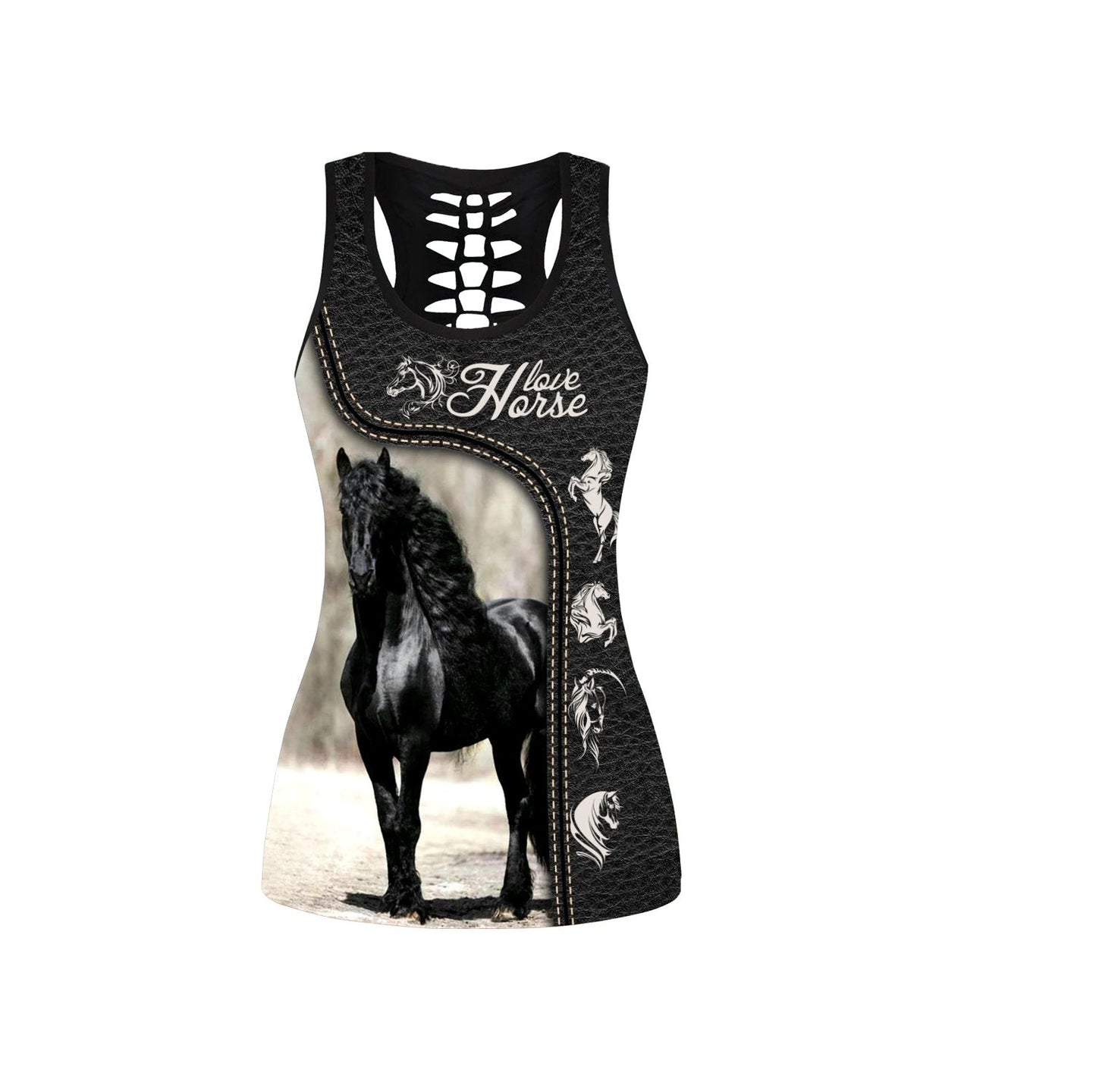 Love Horse 3D All Over Printed Shirts TA040401 - Amaze Style™-Apparel