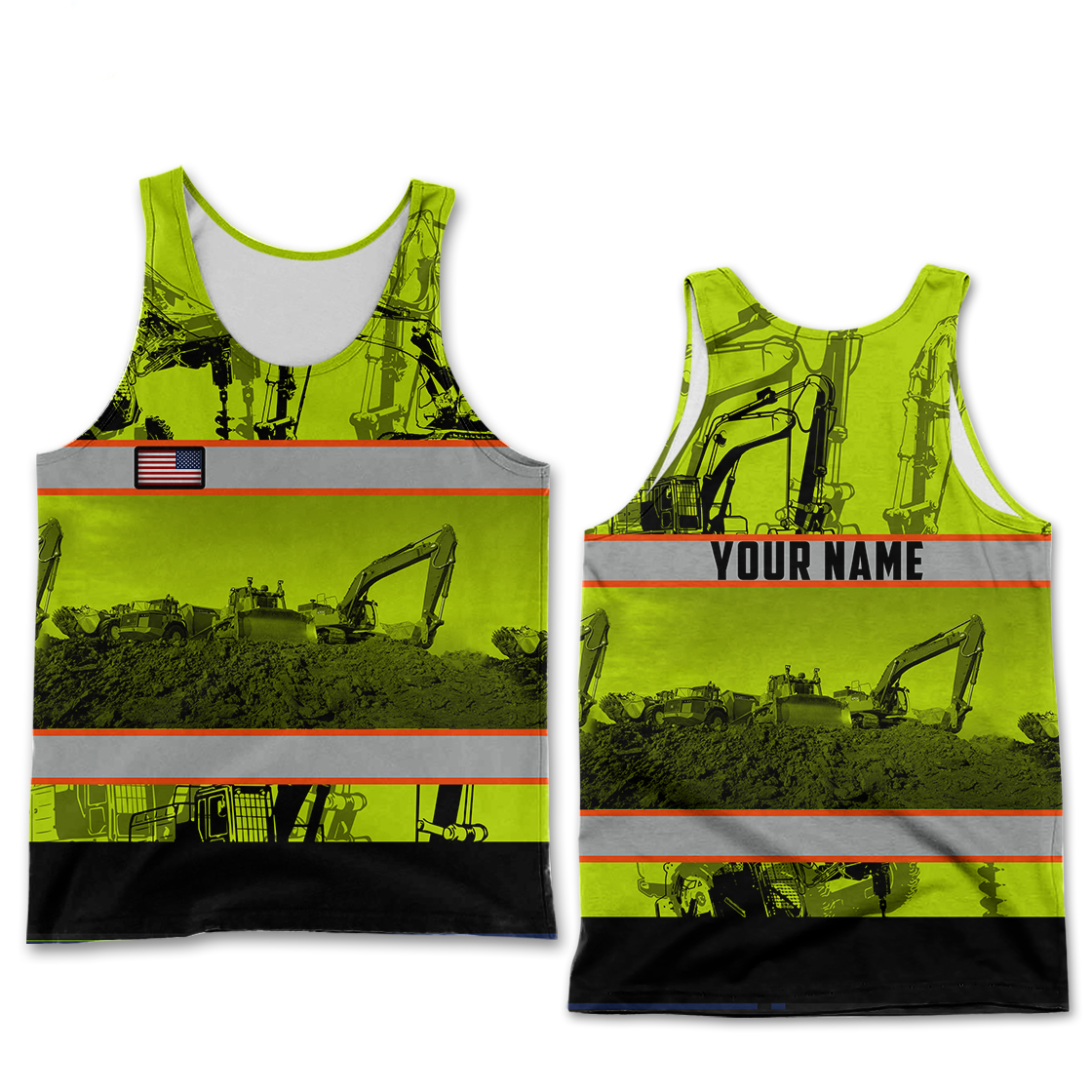 Personalized Trucker Safety 3D All Over Printed Shirts For Men And Women TN