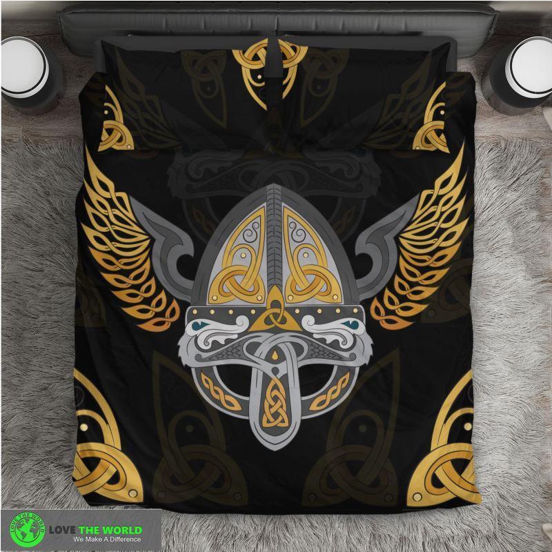 VIKING WINGED BEDDING SET HA8 - Amaze Styleβ’-BEDDING SETS