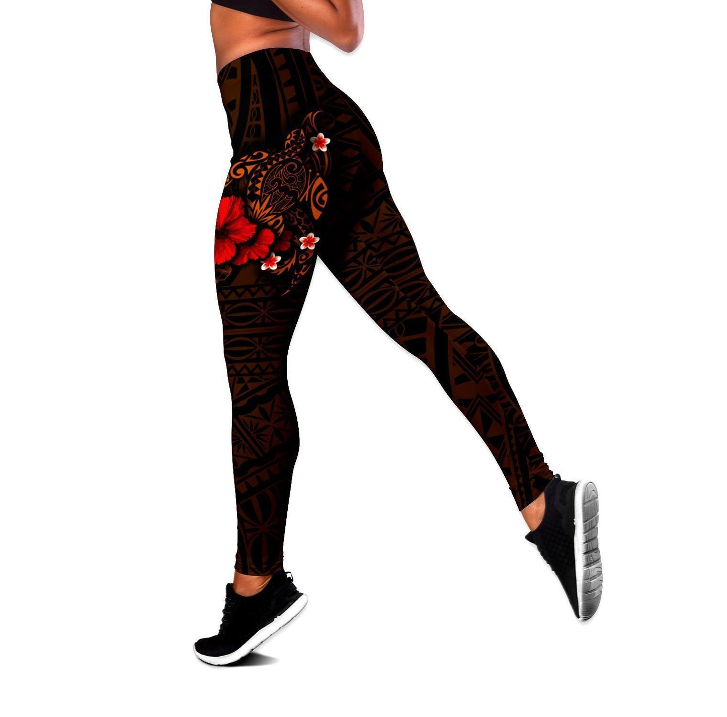Polynesian Turtle Tattoo Legging & Tank top ML