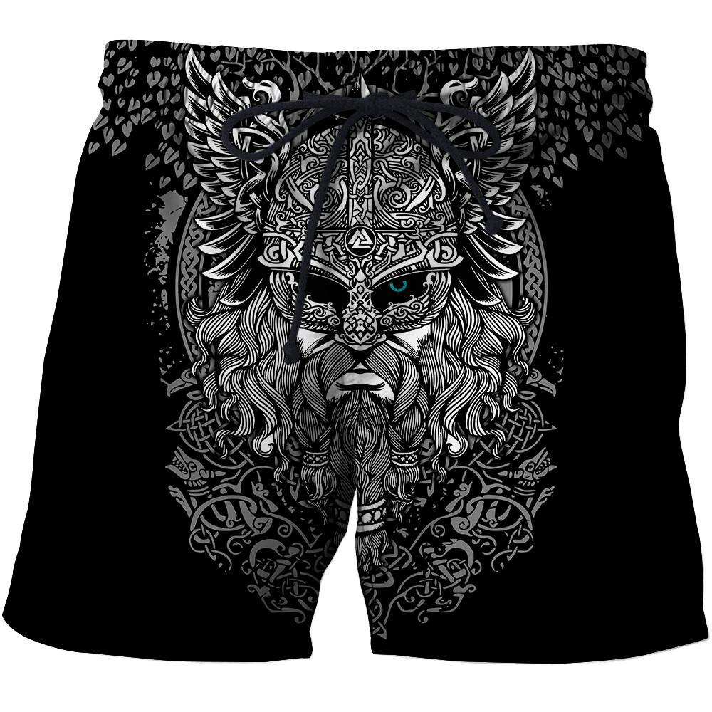 Odin Tattoo 3D Over Printed Hoodie Unisex-ML