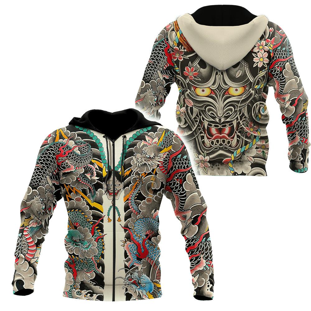 Japan Culture 3D All Over Printed Unisex Shirts