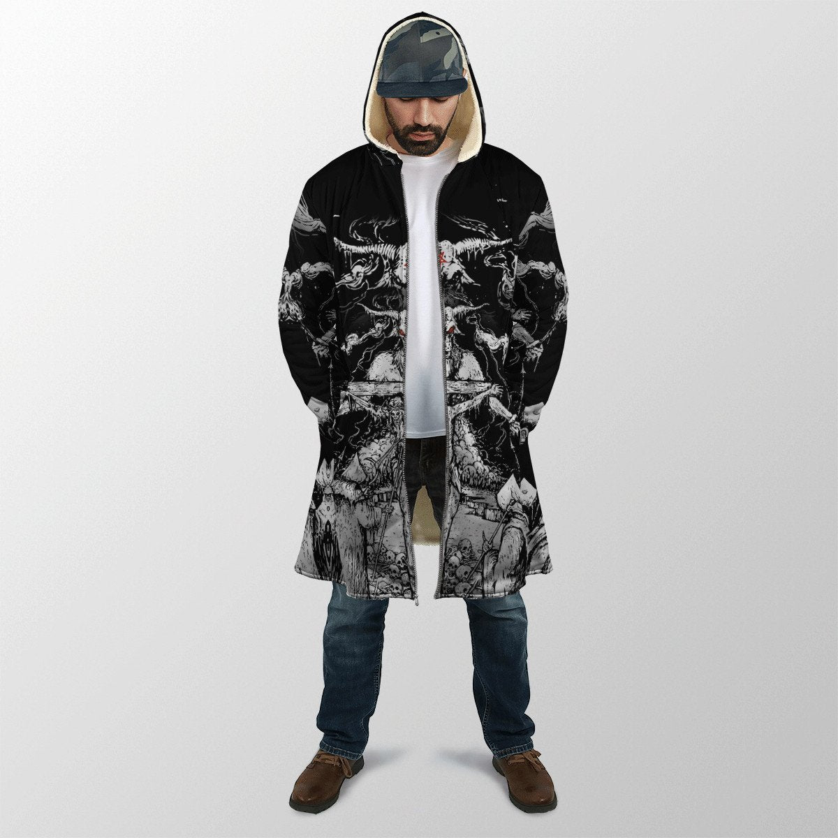 Skull Satanic Cloak For Men And Women VP30122001