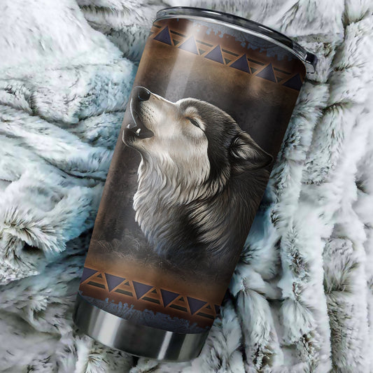 Wolf Steel Tumbler TR26022106
