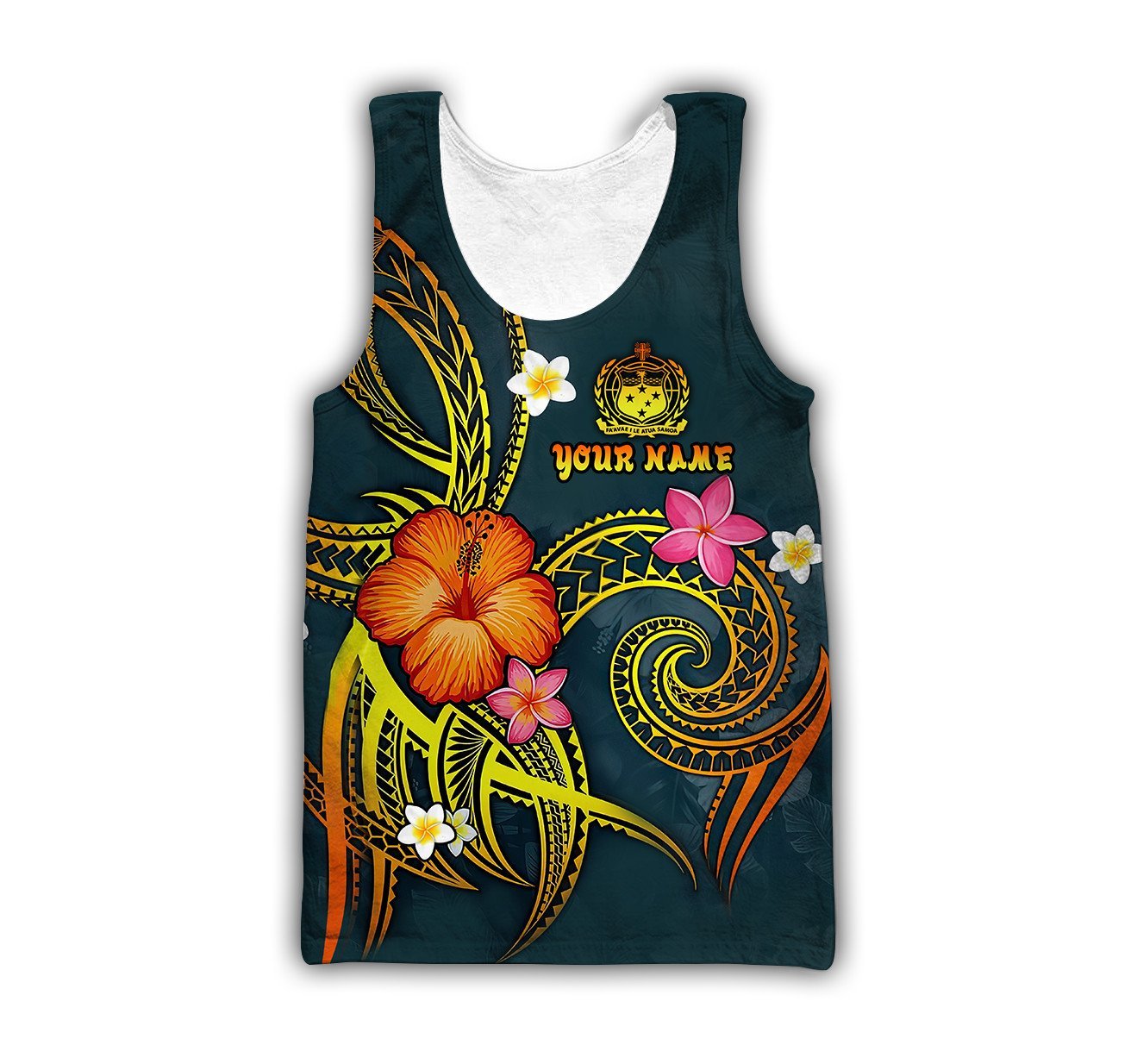 Polynesian Hawaii Personalized Name 3D Unisex Shirt
