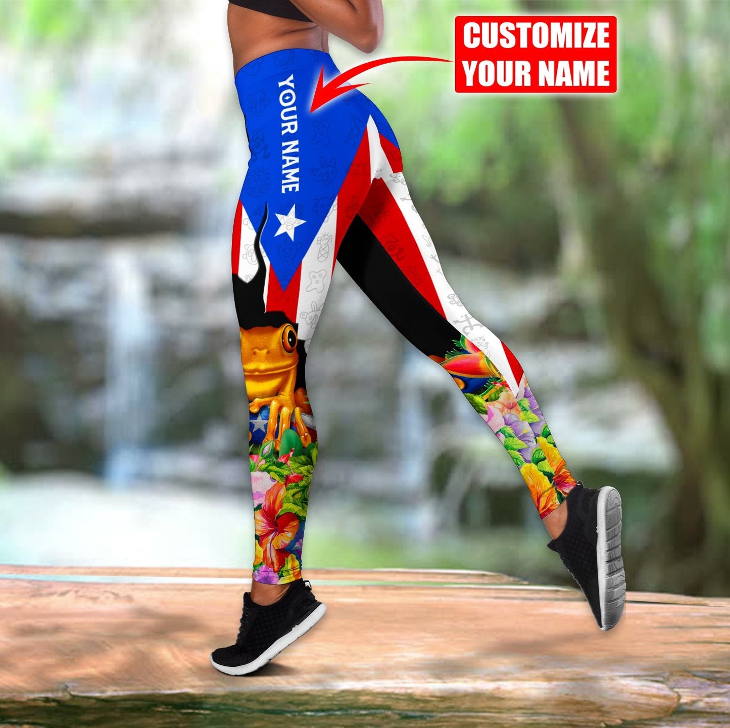 Customize Name Puerto Rico DNA Combo Outfit