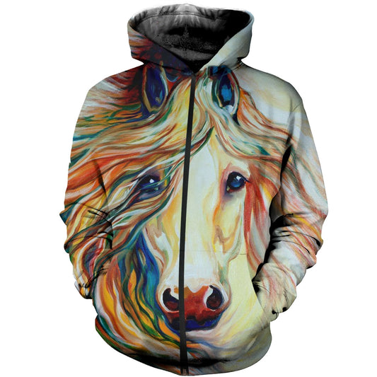 3D All Over Printed Beautiful Art Horse Clothes - Amaze Style™-Apparel