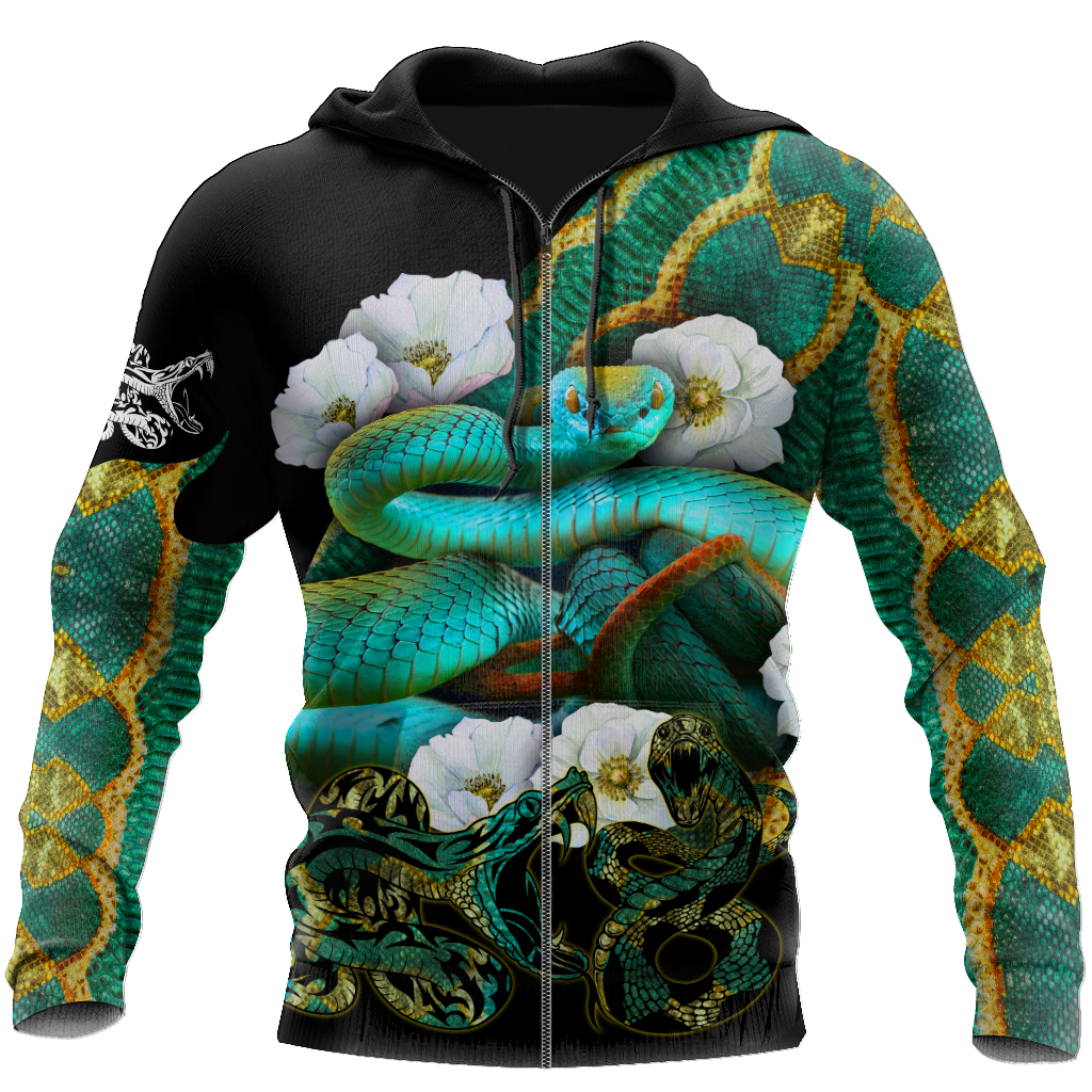 Snake 3D All Over Printed Unisex Shirt