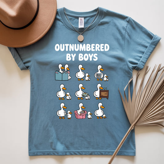 Casual Soft Cotton Blend Short Sleeve T-Shirt Summer Relaxed Fit Unisex Tee Light Blue