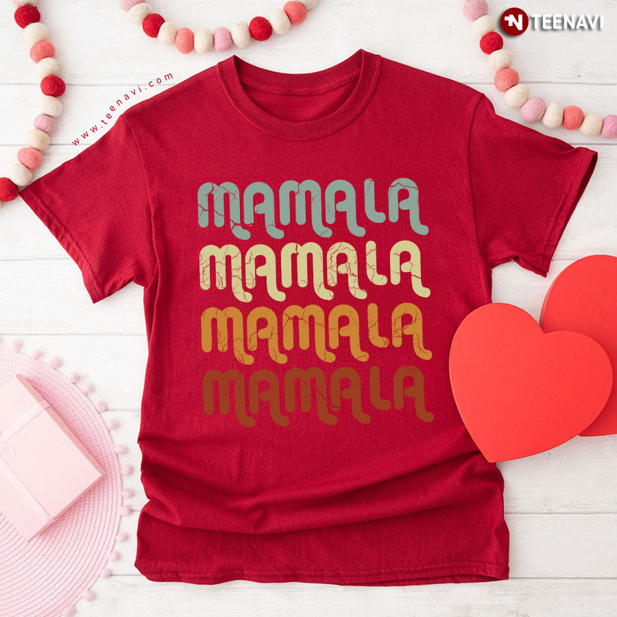 Kamala Harris Mamala 2024 Democrat Retro T-Shirt