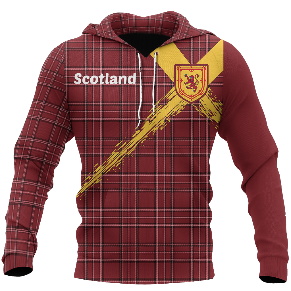 Scotland Royal Banner Celtic Thistle Hoodie NNK 1510 - Amaze Style™-Apparel
