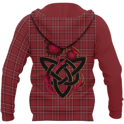 Scotland Royal Banner Celtic Thistle Hoodie NNK 1510 - Amaze Style™-Apparel