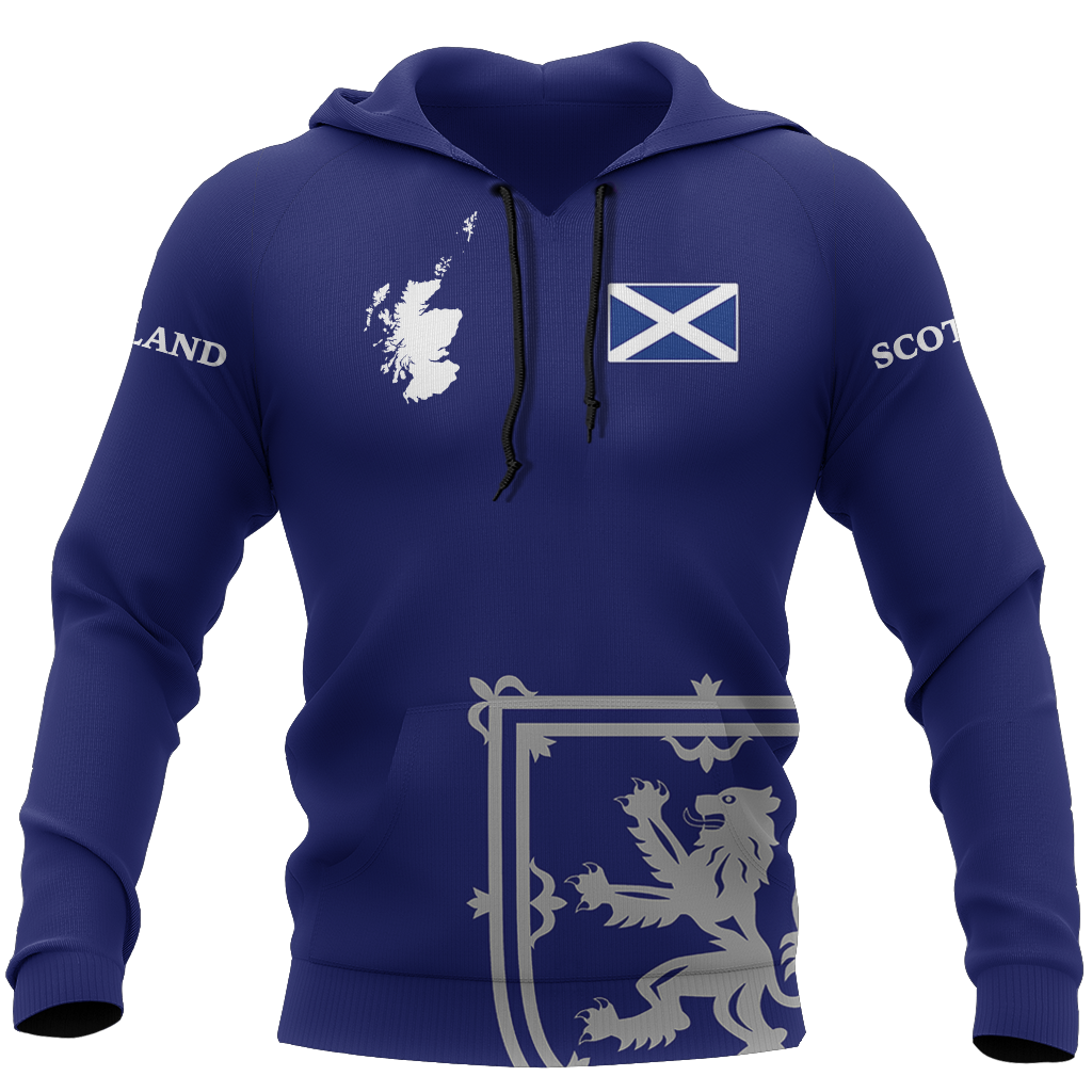 Scottish Lion - Hoodie NNK 1523 - Amaze Style™-Apparel
