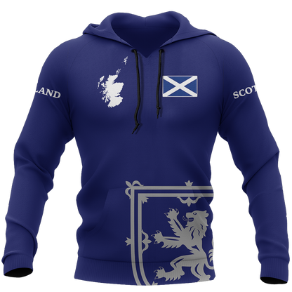 Scottish Lion - Hoodie NNK 1523 - Amaze Style™-Apparel