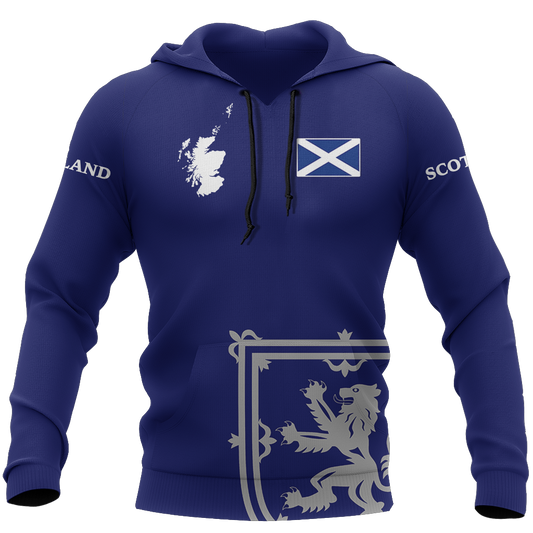 Scottish Lion - Hoodie NNK 1523 - Amaze Style™-Apparel