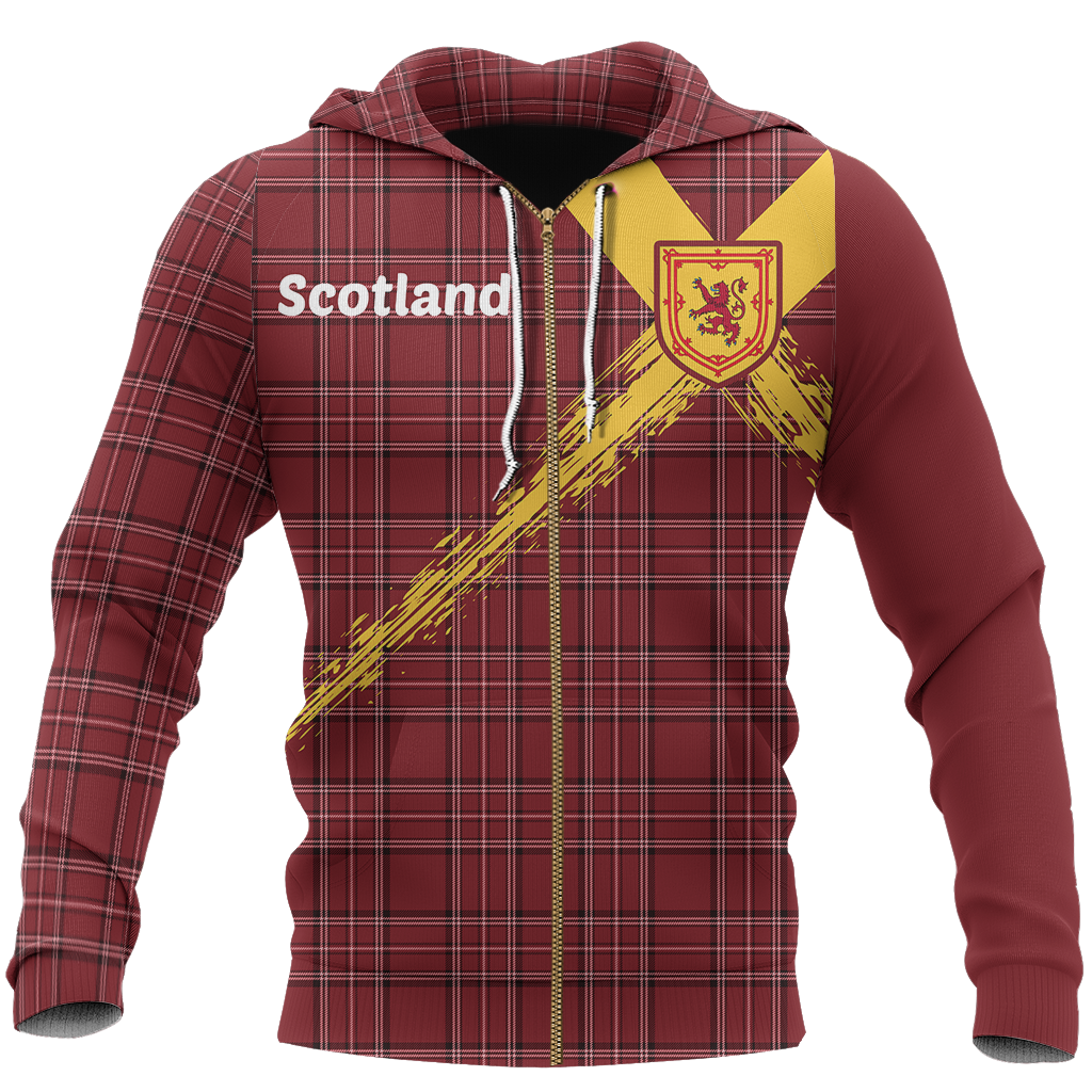 Scotland Royal Banner Celtic Thistle Hoodie NNK 1510 - Amaze Style™-Apparel