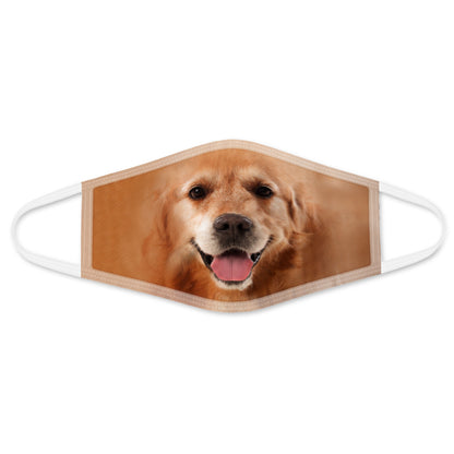 Dog Face Mask White HG