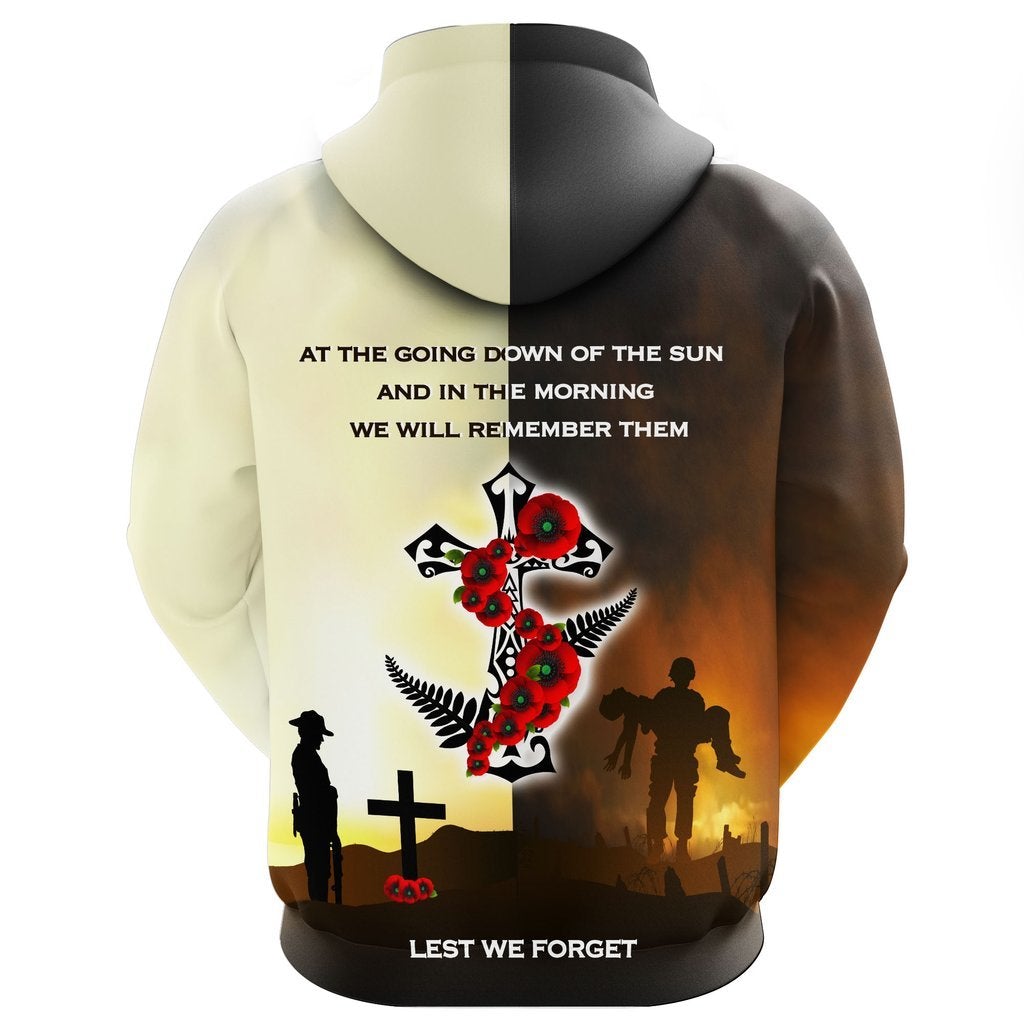 Tmarc Tee New Zealand Anzac Day Poppy Lest We Forget design 3d print shirts