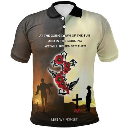 Tmarc Tee New Zealand Anzac Day Poppy Lest We Forget design 3d print shirts