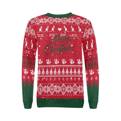 Australia Santa Is Coming™ - Christmas Sweatshirt K5 - Amaze Style™-CREWNECK SWEATSHIRTS