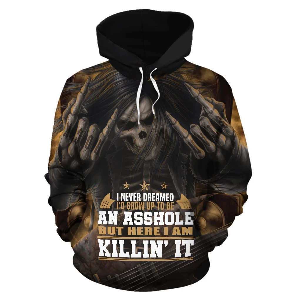 Skull 3D all over printed for man and women PL05032013 - Amaze Style™-Apparel