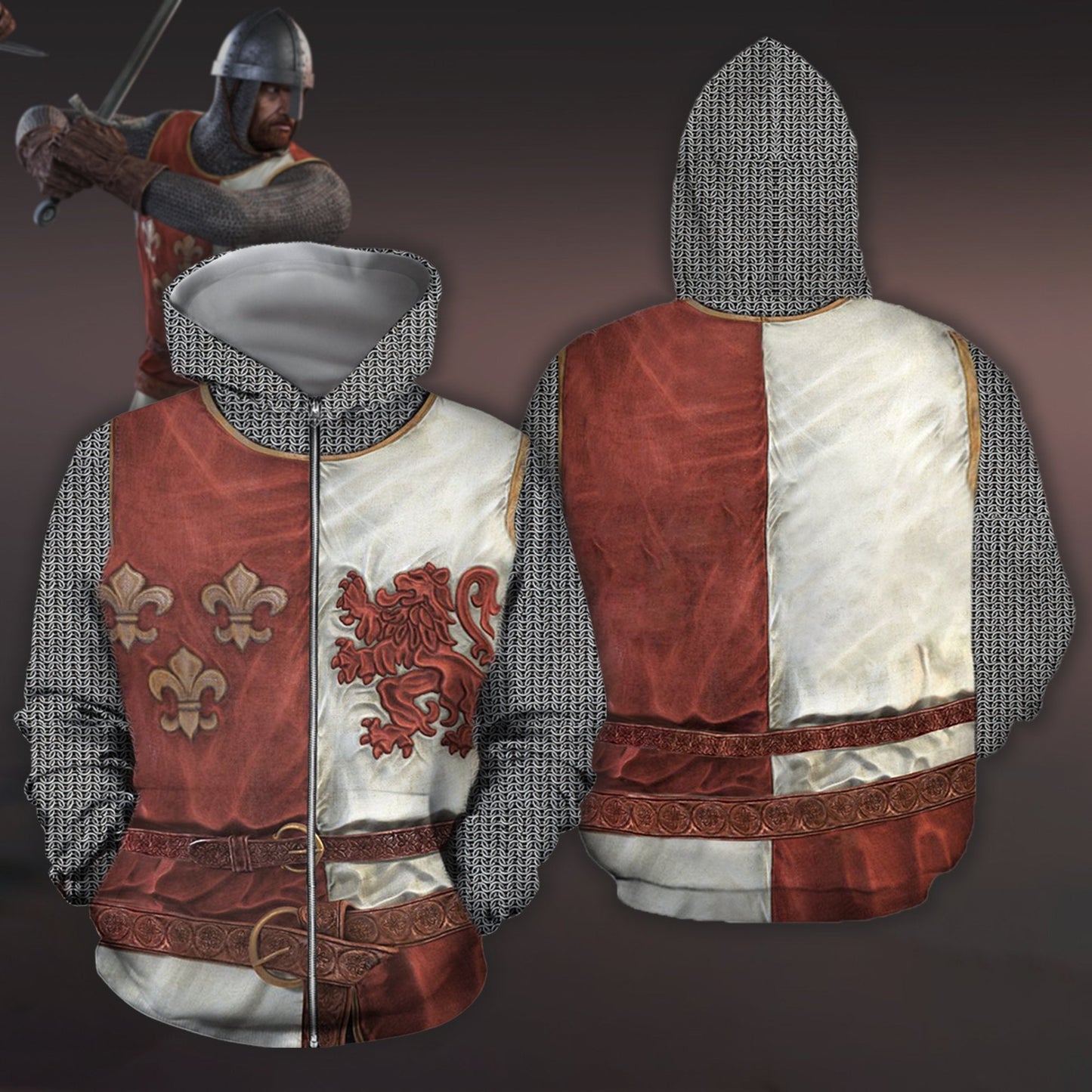3D All Over Printed Knight Shirts - Amaze Style™-Apparel