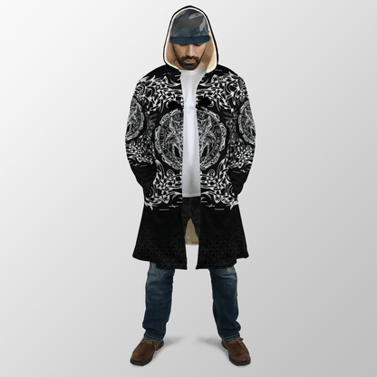 Fenrir Viking 3D Over Printed Hoodie for Men and Women-ML
