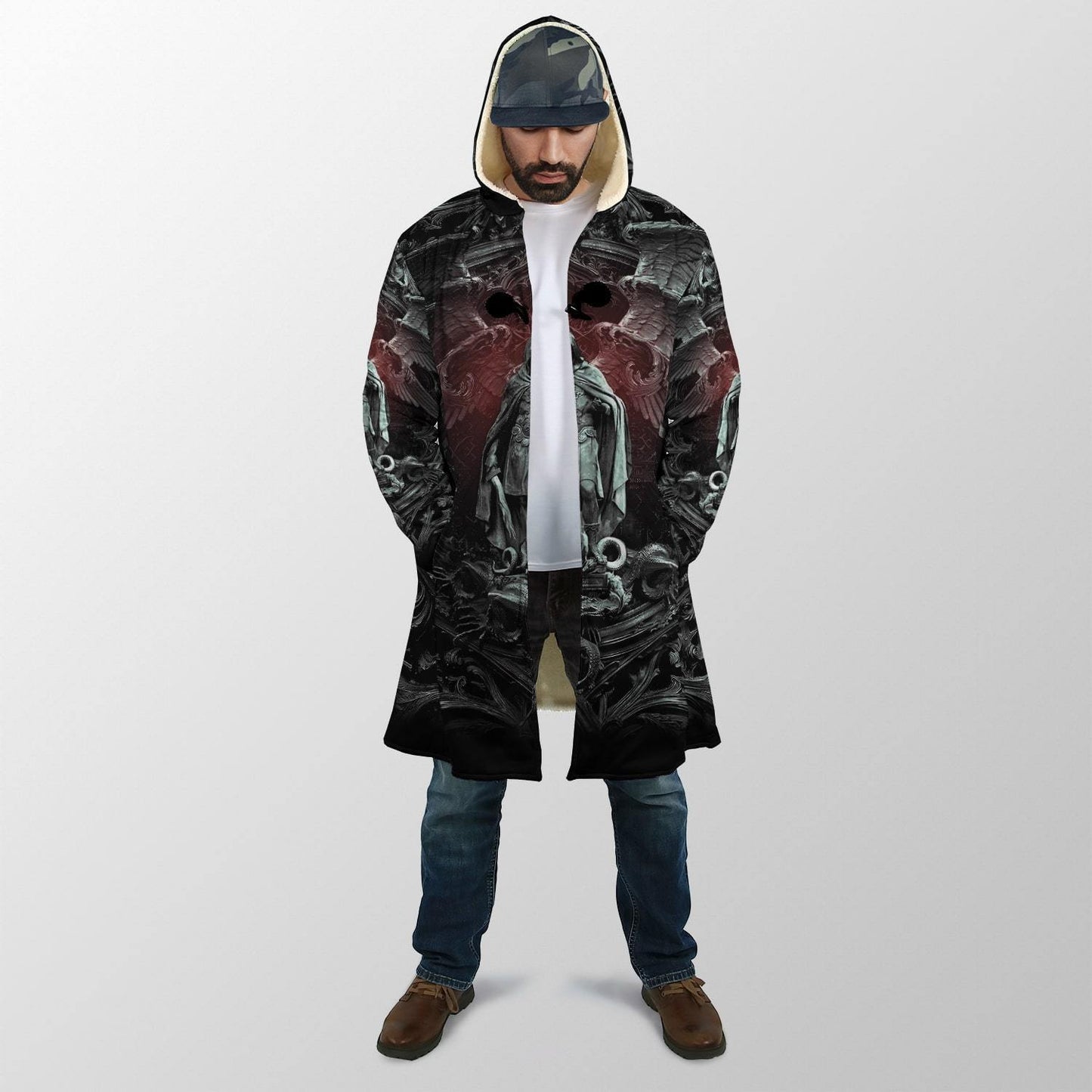 Cricle Of Hell Cover 3D Over Printed Hoodie for Men and Women-ML