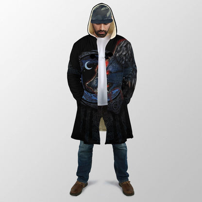 Fenrir Viking Wolf 3D Over Printed Hoodie for Men and Women-ML